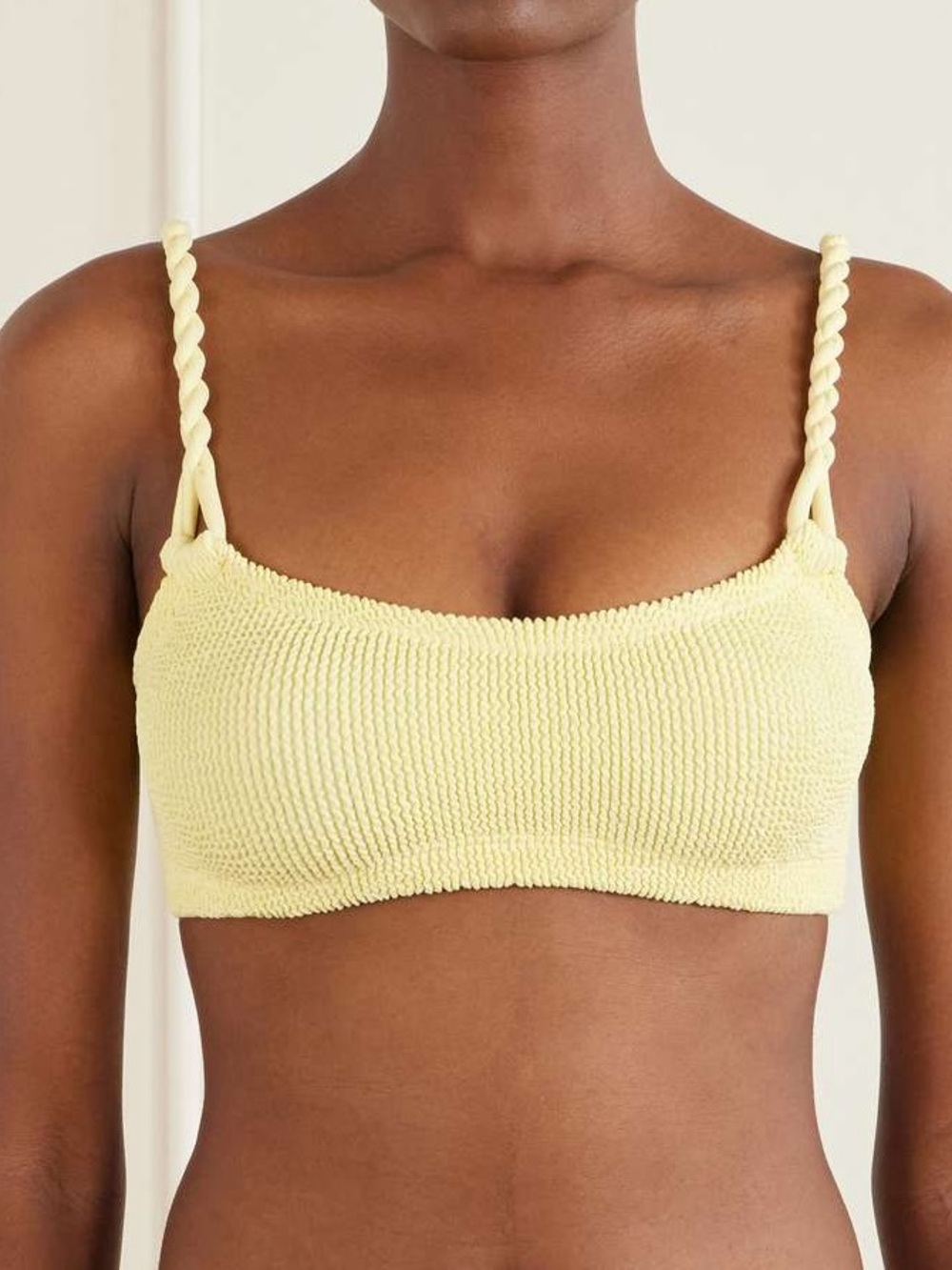 Hunza G Phoebe Original Crinkle™ bikini top B3207